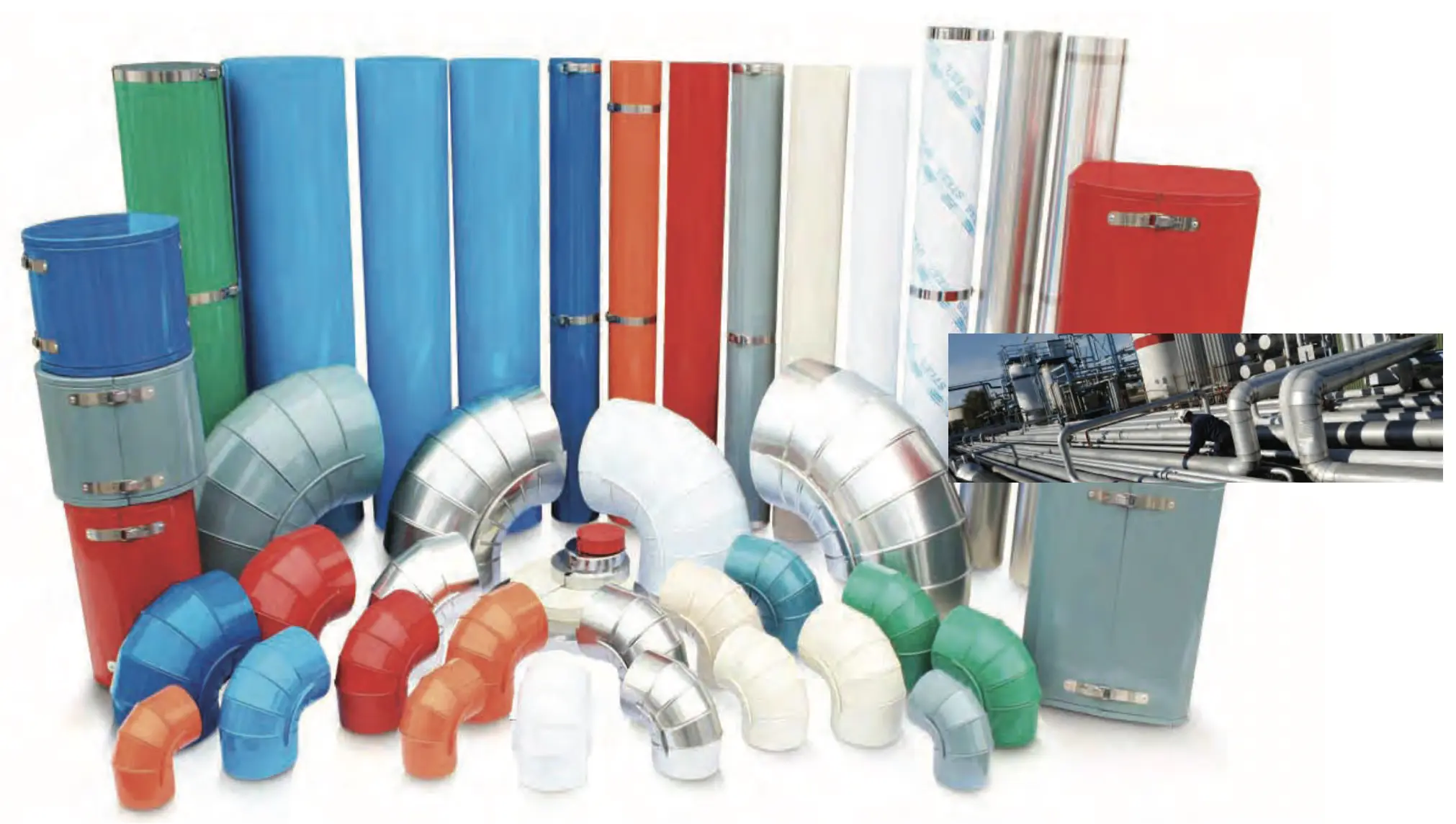 ClickClad components prepared for installation